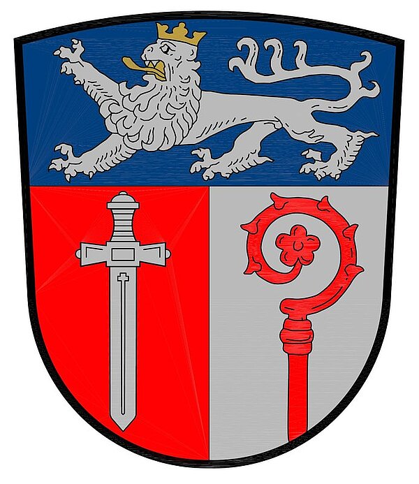 Wappen Ostallgäu Das Bild zeigt das Wappen von Ostallgäu