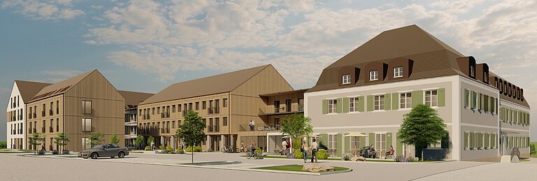 Neubau und Sanierung Senioren- und Pflegeheim Waal