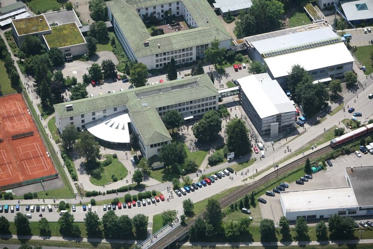 Staatliche Realschule Marktoberdorf Luftbild der Staatlichen Realschule Marktoberdorf